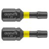 Graphite Torziós ütvecsavarozó bit Torx 20x25mm, 2db