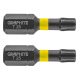 Graphite Torziós ütvecsavarozó bit Torx 25x25mm, 2db