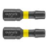 Graphite Torziós ütvecsavarozó bit Torx 27x25mm, 2db