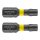 Graphite Torziós ütvecsavarozó bit Torx 27x25mm, 2db