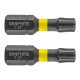Graphite Torziós ütvecsavarozó bit Torx 27x25mm, 2db