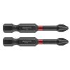 Graphite Torziós ütvecsavarozó bit PH2x50mm, 2db