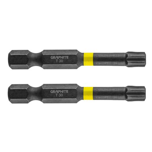 Graphite Torziós ütvecsavarozó bit Torx 30x50mm, 2db