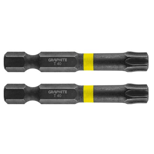 Graphite Torziós ütvecsavarozó bit Torx 40x50mm, 2db