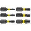 Graphite Torziós ütvecsavarozó bit Torx 10/15/20/25/30/40x25mm, 6db