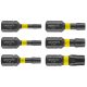 Graphite Torziós ütvecsavarozó bit Torx 10/15/20/25/30/40x25mm, 6db