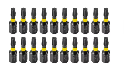 Graphite Torziós ütvecsavarozó bit Torx 20x25mm, 20db