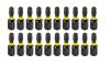 Graphite Torziós ütvecsavarozó bit Torx 25x25mm, 20db