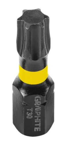 Graphite Torziós ütvecsavarozó bit Torx 30x25mm, 20db