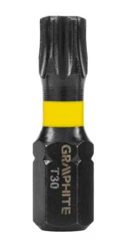 Graphite Torziós ütvecsavarozó bit Torx 30x25mm, 20db