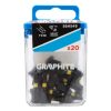 Graphite Torziós ütvecsavarozó bit Torx 10x25mm, 20db