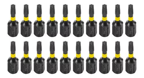 Graphite Torziós ütvecsavarozó bit Torx 10x25mm, 20db