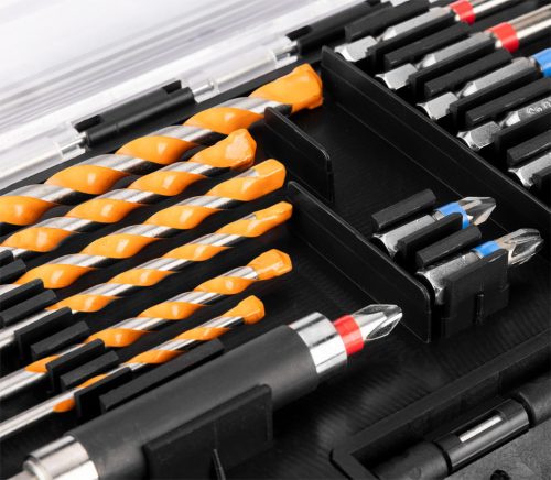 Graphite Fúró-csavarbehajtó készlet, 20db