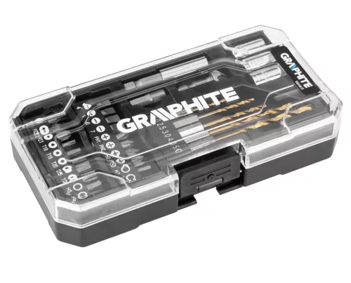 Graphite Fúró-csavarbehajtó készlet, 50db