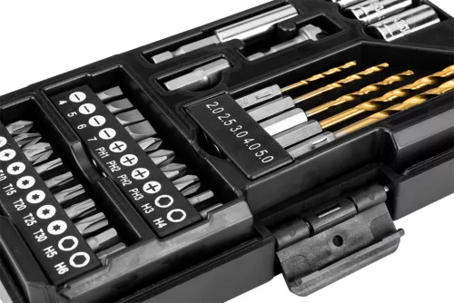 Graphite Fúró-csavarbehajtó készlet, 50db