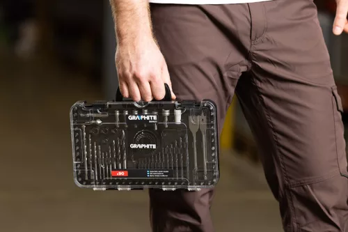 Graphite Fúró-csavarbehajtó készlet, 90db