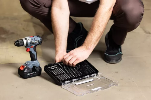 Graphite Fúró-csavarbehajtó készlet, 120db