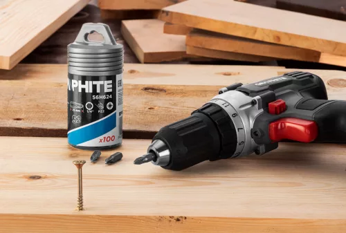 Graphite Csavarhúzó bitkészlet PZ2, 25mm, 100db