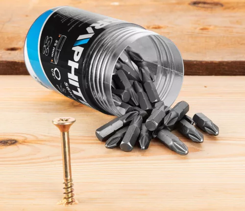 Graphite Csavarhúzó bitkészlet PH2, 25mm, 100db