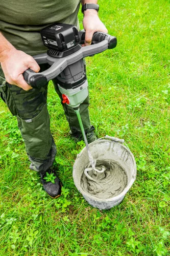 Graphite Keverőszár fej 140mm, lefelé keverő