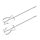 Graphite Keverőszár 2db 580x120mm Graphite 58G789-hez, gyorscsatlakozó