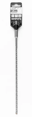 Graphite Betonfúró SDS PLUS, 2 élű, dupla spirálos, 6x310mm