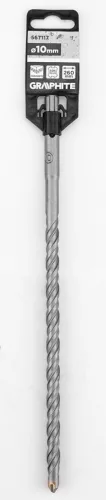Graphite Betonfúró SDS PLUS, 2 élű, dupla spirálos, 10x260mm