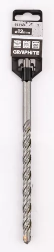 Graphite Betonfúró SDS PLUS, 2 élű, dupla spirálos, 12x210mm