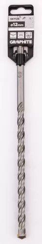 Graphite Betonfúró SDS PLUS, 2 élű, dupla spirálos, 12x260mm