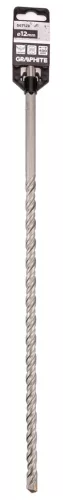 Graphite Betonfúró SDS PLUS, 2 élű, dupla spirálos, 12x400mm