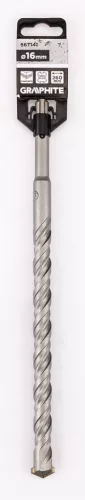 Graphite Betonfúró SDS PLUS, 2 élű, dupla spirálos, 16x260mm