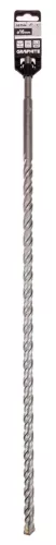 Graphite Betonfúró SDS PLUS, 2 élű, dupla spirálos, 16x600mm