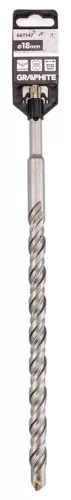 Graphite Betonfúró SDS PLUS, 2 élű, dupla spirálos, 18x310mm