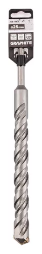 Graphite Betonfúró SDS PLUS, 2 élű, dupla spirálos, 25x260mm