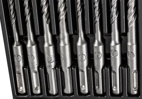 Graphite Betonfúró készlet, SDS PLUS, 2 élű, dupla spirálos, 5-10mm 8db-os