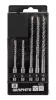 Graphite Betonfúró készlet, SDS PLUS, 2 élű, dupla spirálos, 5-10mm 5db-os