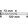 Graphite Betonfúró, hengeres szárú, 8x120mm