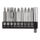 Graphite Csavarhúzó bitkészlet mágneses szárral 50mm