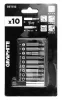 Graphite Csavarhúzó bitkészlet mágneses szárral 50mm