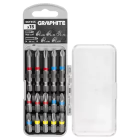 Graphite Csavarhúzó bitkészlet 25/50mm, műanyag tokban