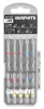 Graphite Csavarhúzó bitkészlet 25/50mm, műanyag tokban