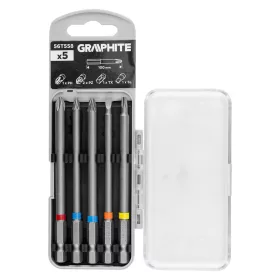 Graphite Csavarhúzó bitkészlet 100mm műanyag tokban