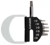 Graphite Csavarhúzó bitkészlet mágneses szárral, Torx 10-40