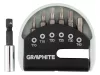 Graphite Csavarhúzó bitkészlet mágneses szárral, Torx 10-40