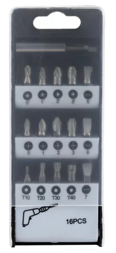 Graphite Csavarhúzó bitkészlet, mágneses szárral