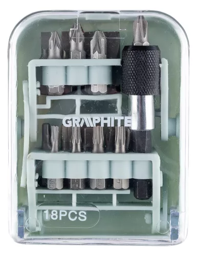 Graphite Csavarhúzó bitkészlet, mágneses szárral