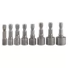 Graphite Csavarbehajtó készlet, hatlapfejű csavarokhoz, 1/4"-os szárral, 5-13mm