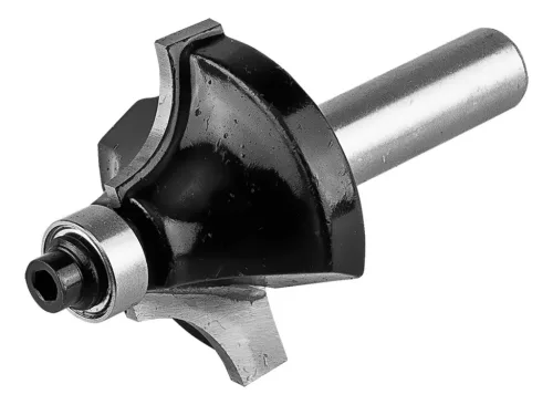 Graphite Felsőmaró kés, kerekítő, 32x15.5mm, 8mm szárral