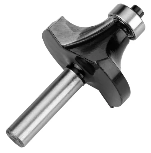 Graphite Felsőmaró kés, kerekítő, 38.1x19mm, 8mm szárral