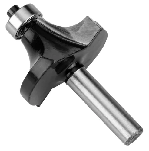 Graphite Felsőmaró kés, kerekítő, 38.1x19mm, 8mm szárral